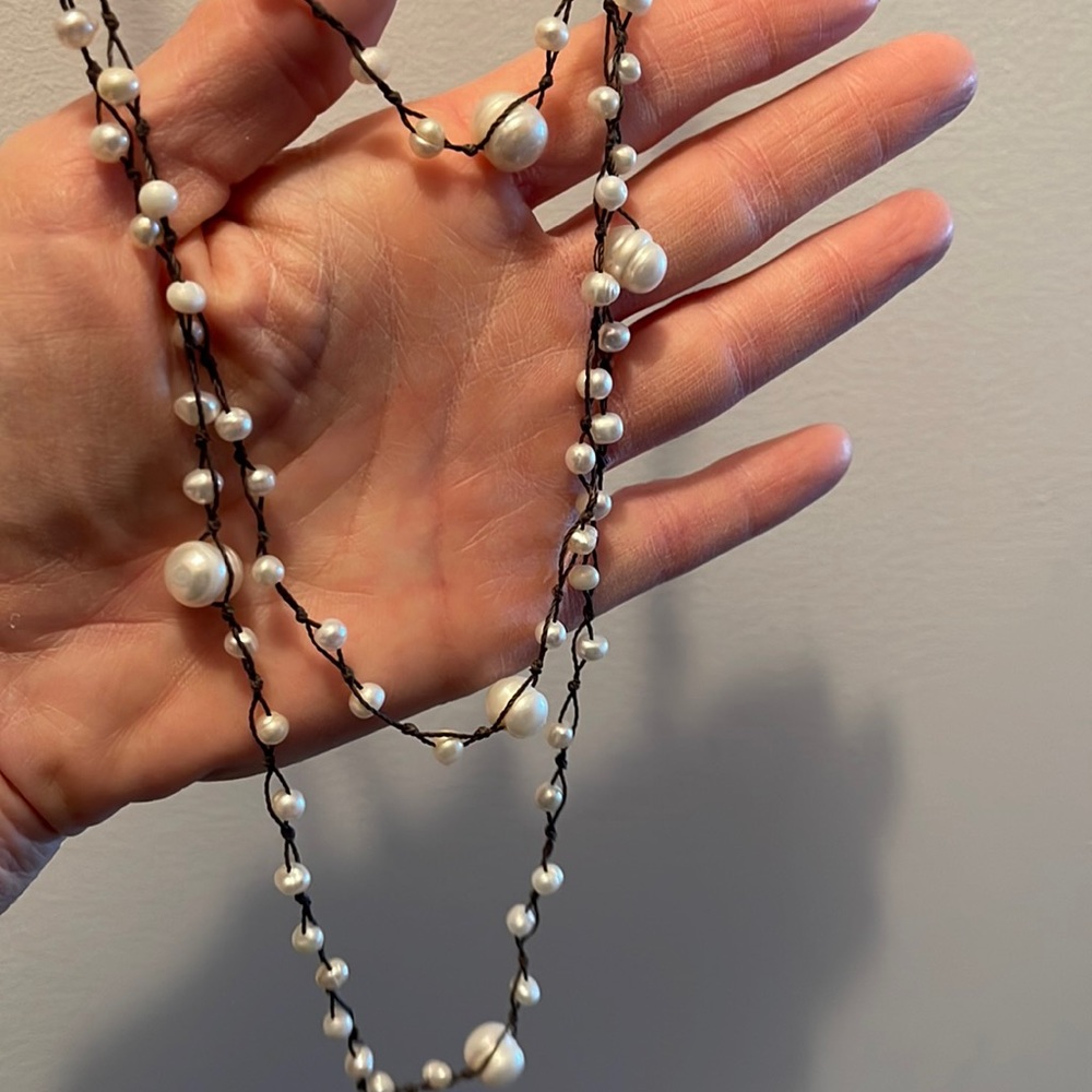 Long Pearla necklace